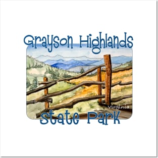 Grayson Highlands State Park, Virginia Posters and Art